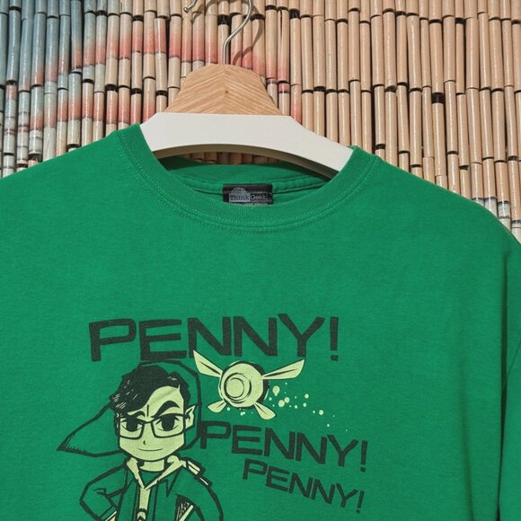 ThinkGeek Legend of Penny 100% Cotton T-Shirt, Irish Green, Medium - Picture 3 of 9